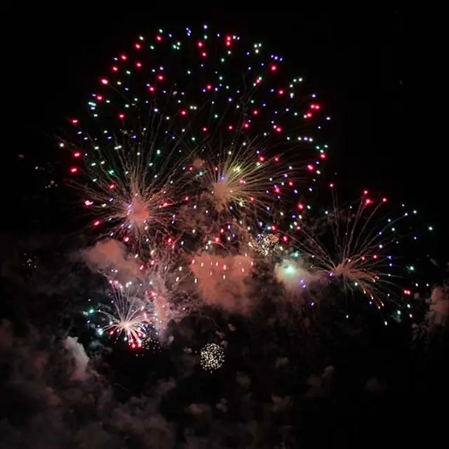feu d'artifice