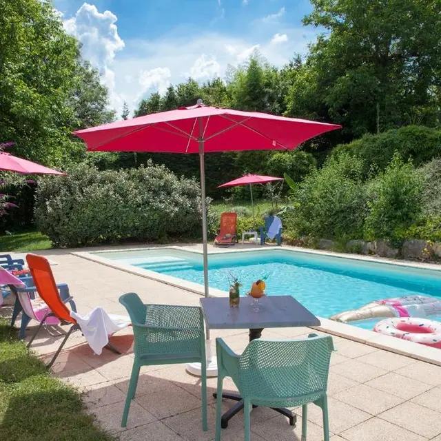 piscine terrasse lion d'or