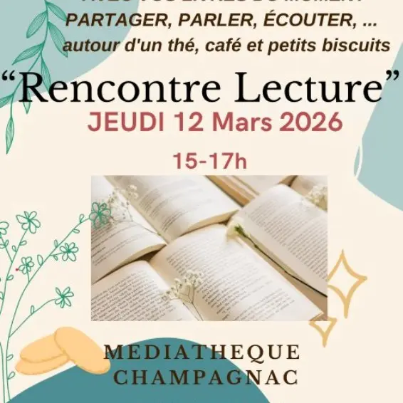 rencontre lecture Champagnac