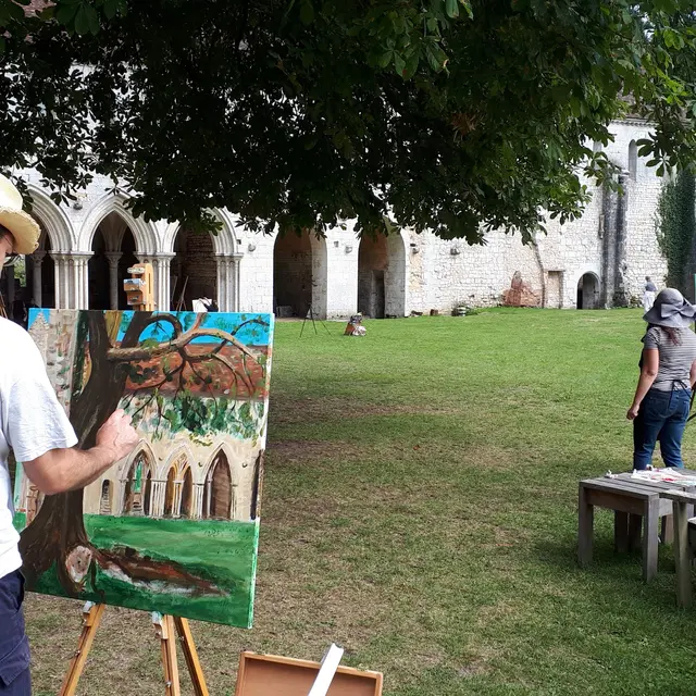 14-l'abbaye en peinture