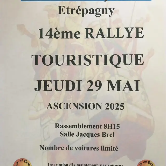 14e Rallye touristique Etrépagny 29 05 25