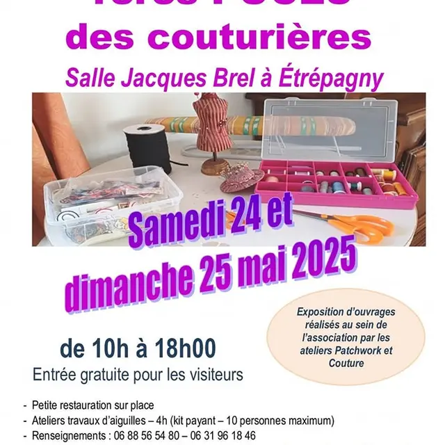 1ères puces couturières Étrépagny 24.25 05 25
