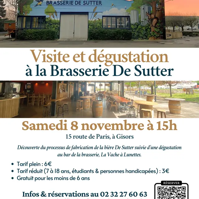Visite de la Brasserie de Sutter
