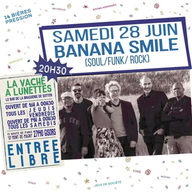 Concert Banana Smile 28 06 25
