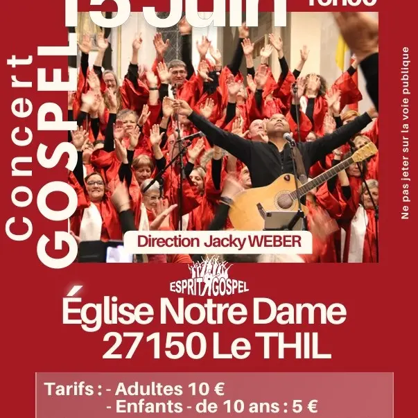Concert Gospel Le Thil 15 06 25