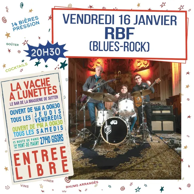 Concert RBF La Vache à Lunettes 16 01 26