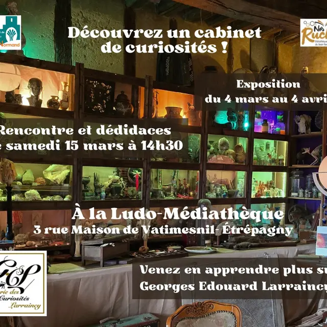 Expo et dedicaces du 04 03 au 04 04 25