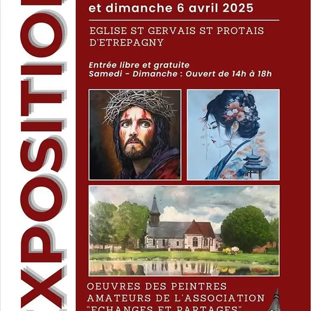 Exposition oeuvres des peintres amateurs 05.06 04 25