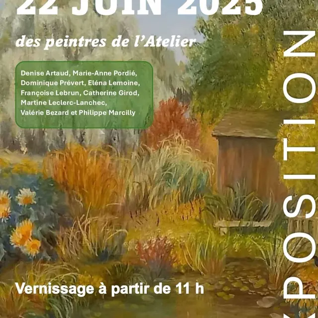 Exposition peinture Doudeauville-en-Vexin 22 06 25