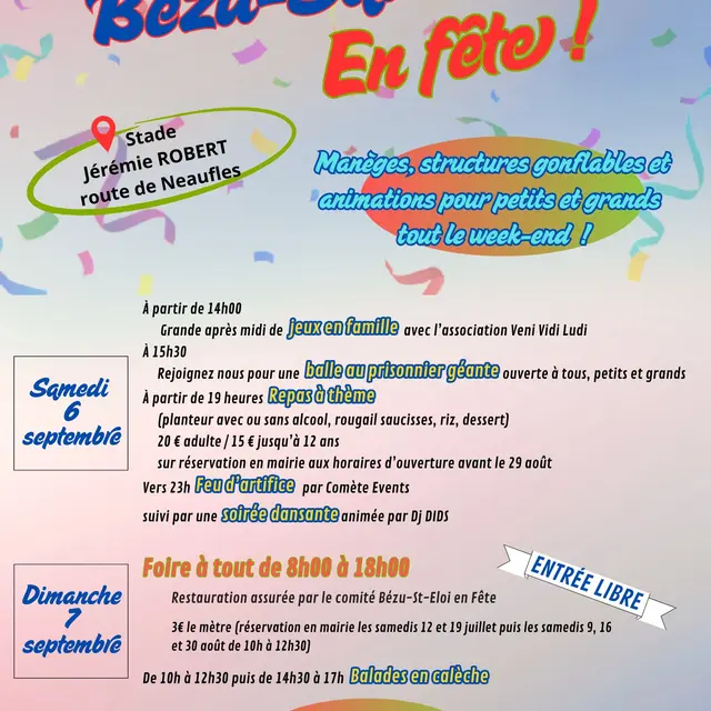 Fête de bézu-Saint-Eloi 06-07 09 25