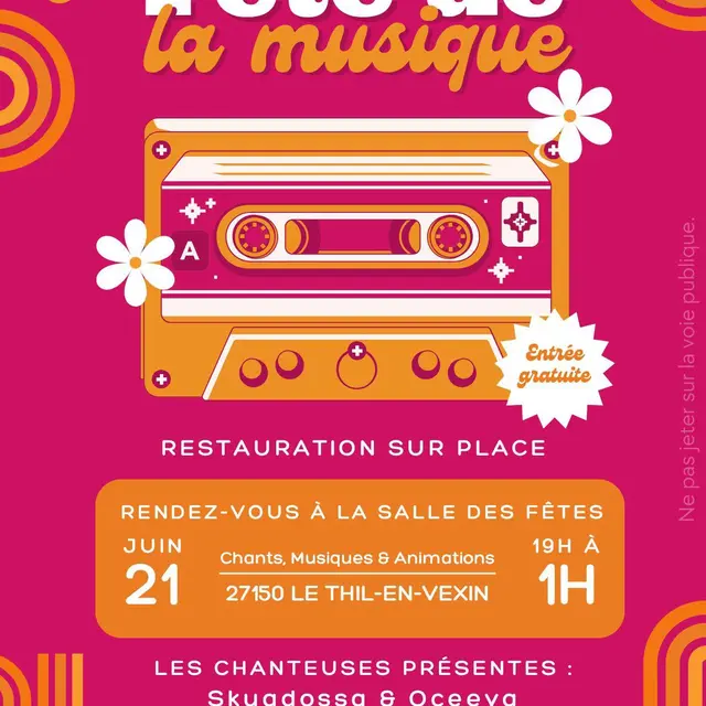 Fête de la musique Thil-en-Vexin 21 06 25