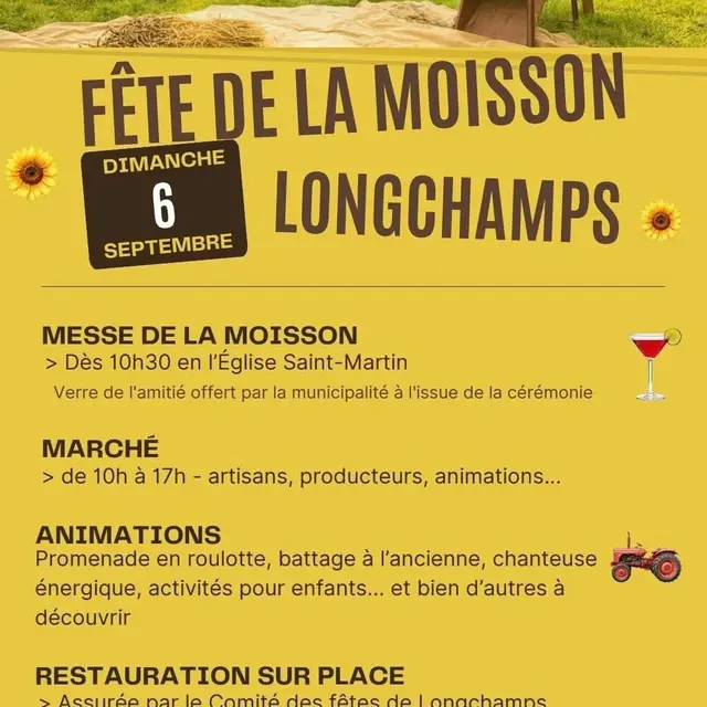 Fête de la moisson Longchamps 06 09 26