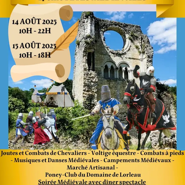 Fêtes médiévales Abbaye de Mortemer
