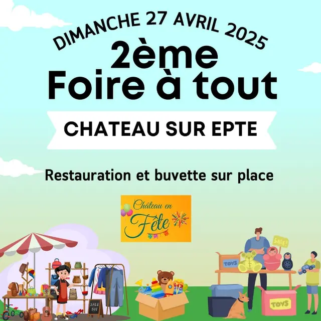 Foire à tout Château-sur-Epte 27 04 25