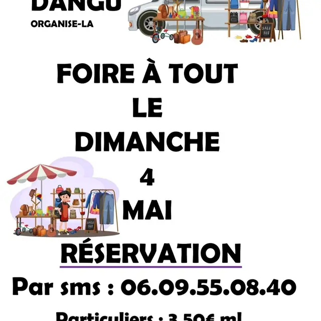 Foire à tout Dangu 04 05 25