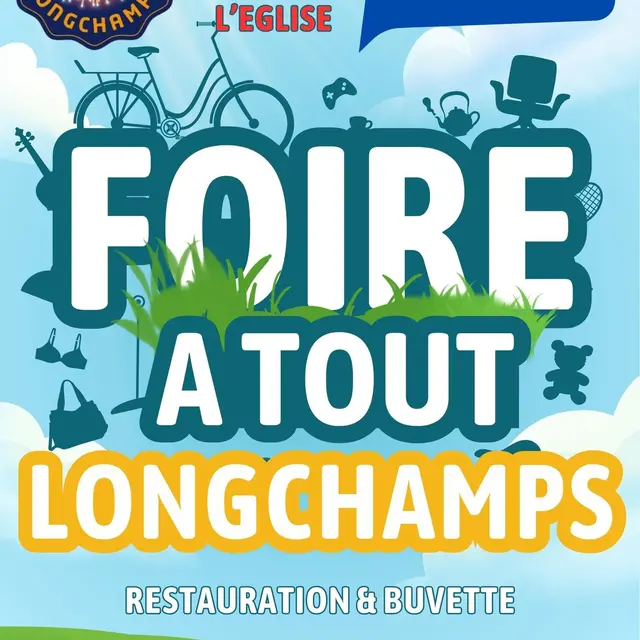 Foire à tout Longchamps 31 08 25