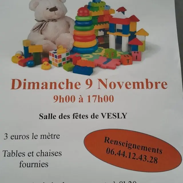 Foire aux jouets Vesly 09 11 25