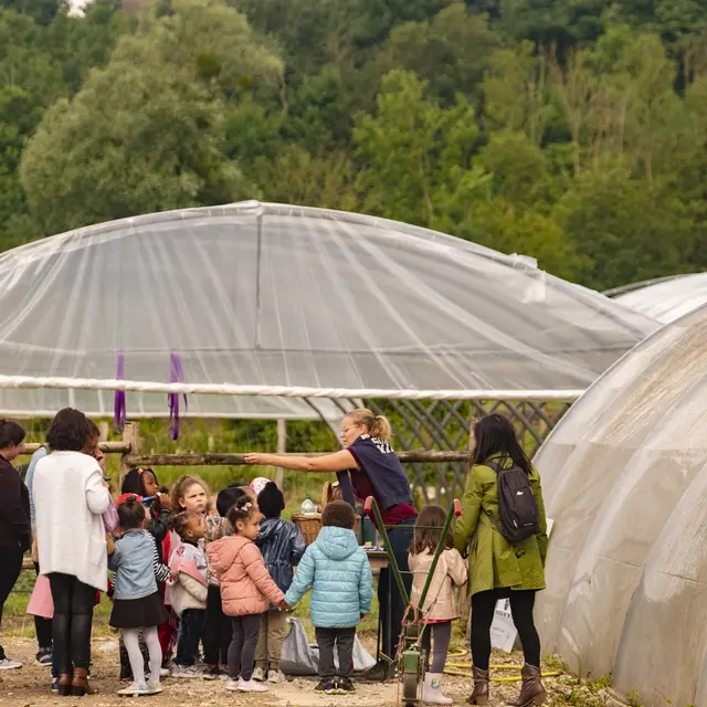 Gisors Fermette bio de l'Epte visite enfants 2