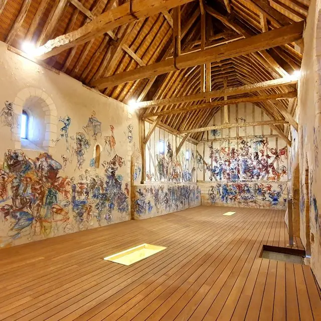 Gisors_Léproserie - Oeuvre Le Jugement Dernier, Dado