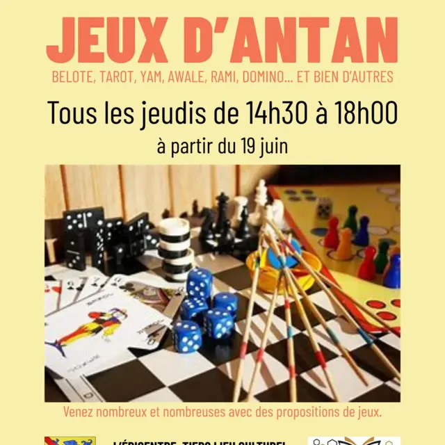 Jeux d'antan tous les jeudis Longchamps