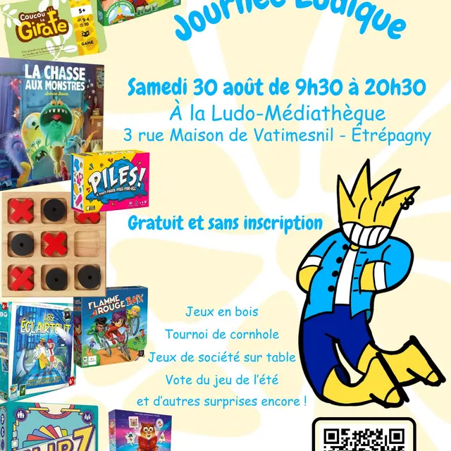 Journée ludique ludo-médiathèque Etrepagny 30 08 25