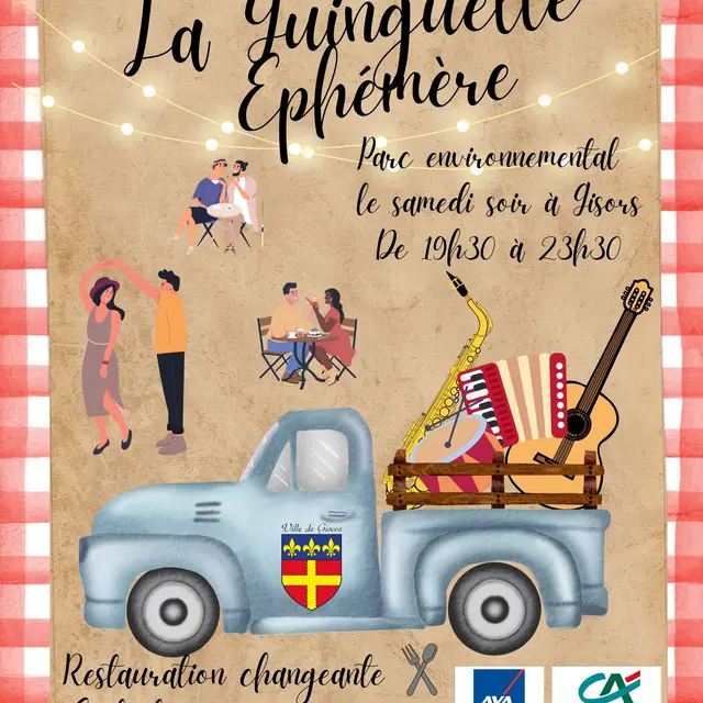 La Guinguette Ephémère Gisors du 31 05 25 au 27 09 25