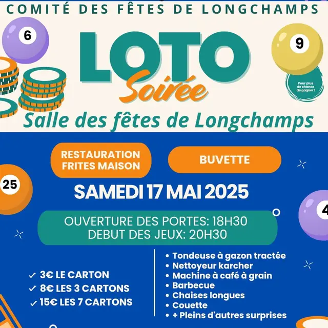 Loto Longchamps 17 05 25