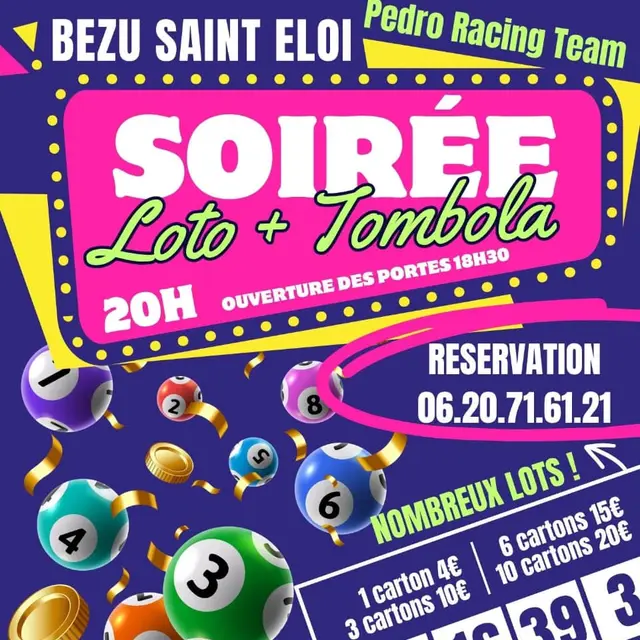 Loto et tombola Bézu-Saint-Éloi 22 03 25