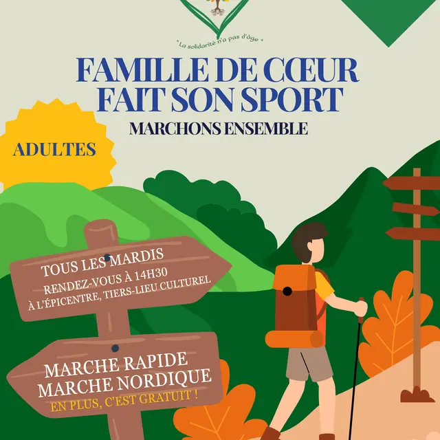 Marchons ensemble tous les mardis Longchamps