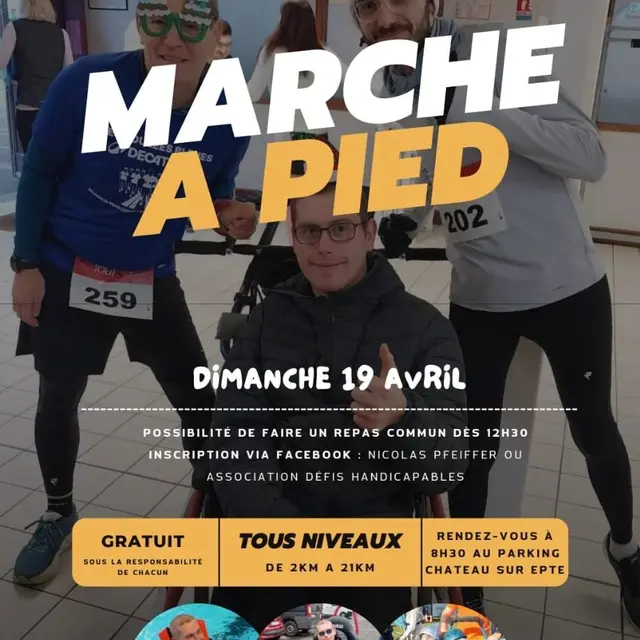 Marche à pied Château sur Epte 19 04 26