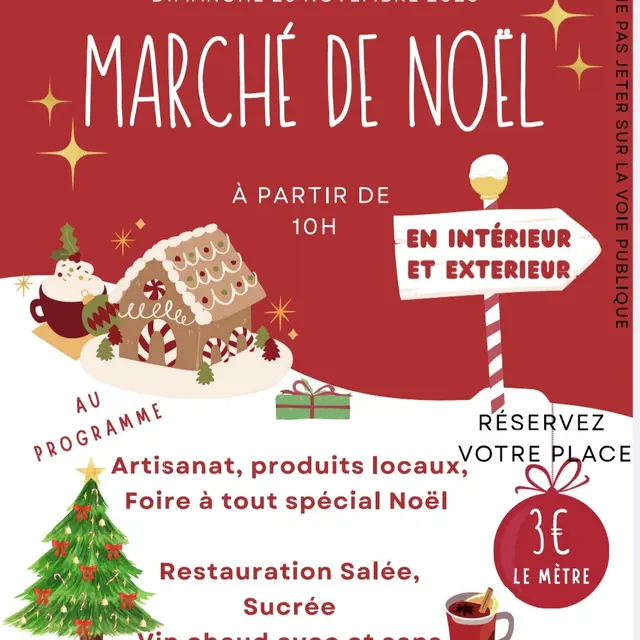 Marché de Noël Sancourt 23 11 25