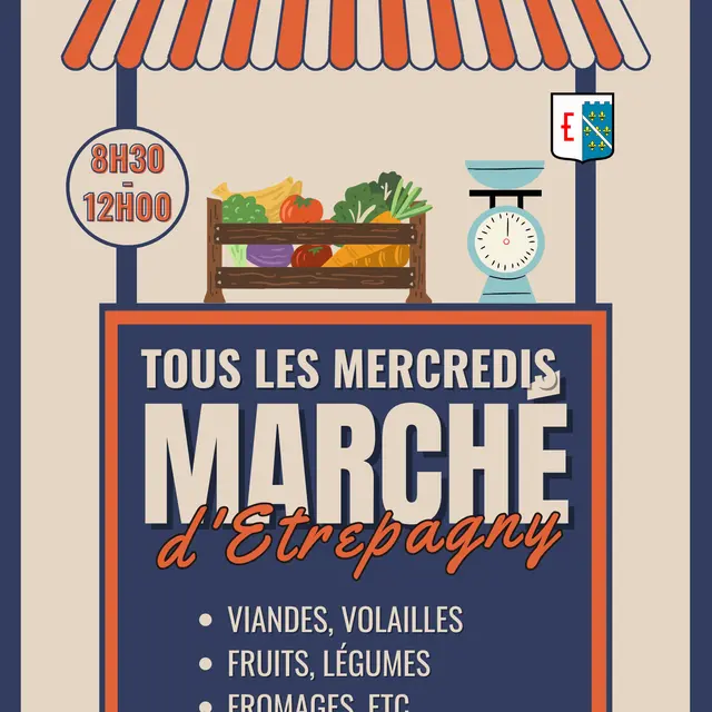 Marché hebdomadaire Étrépagny