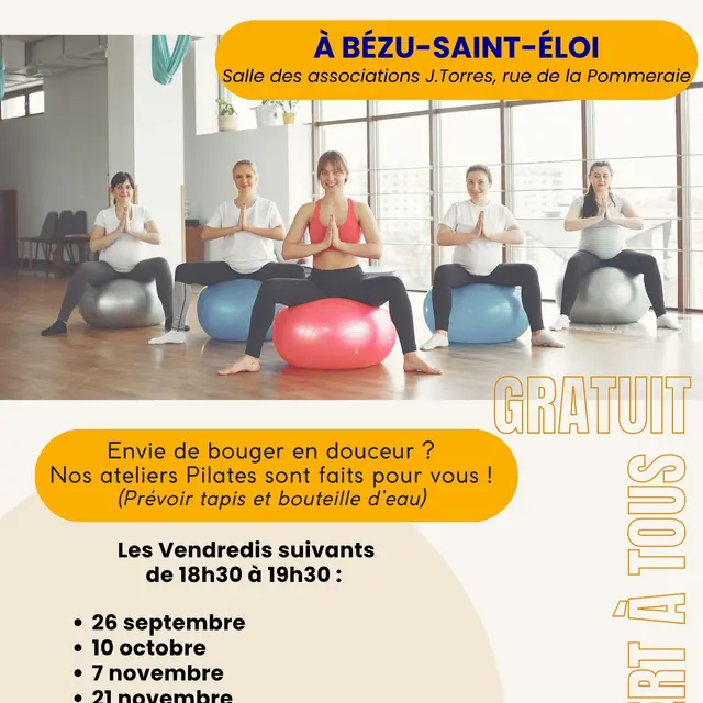 Atelier Pilates - Pilates Bézu Saint Éloi