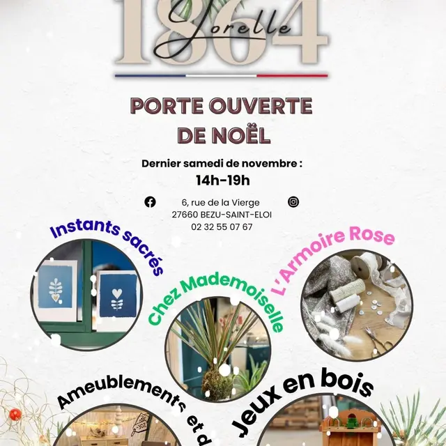 Portes ouvertes Jorelle 1864 29 11 25