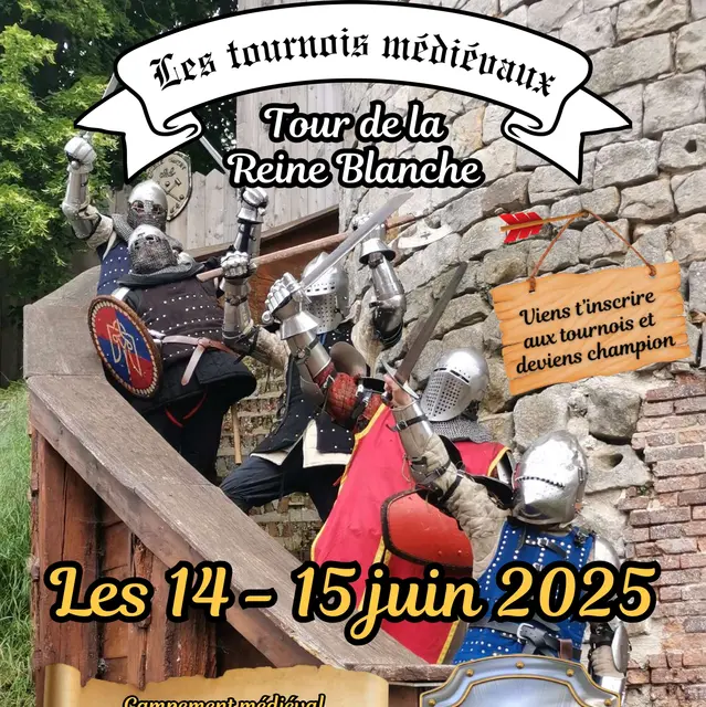 Programme les tournois médiévaux Bézu-Saint-Éloi 14.15 06 25