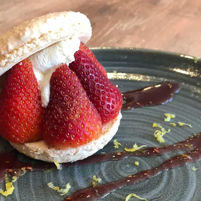 Restaurant L'Ardoise, Gisors - macaron