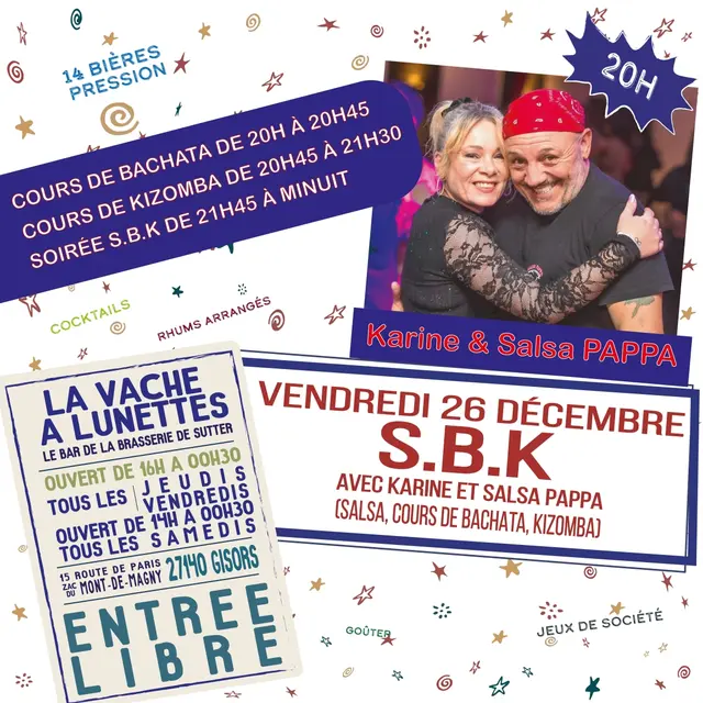 Soirée SBK La Vache à Lunettes 26 12 25