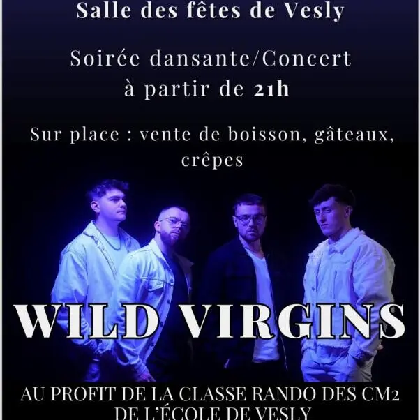 Soirée dansante-concert Vesly 22 03 25