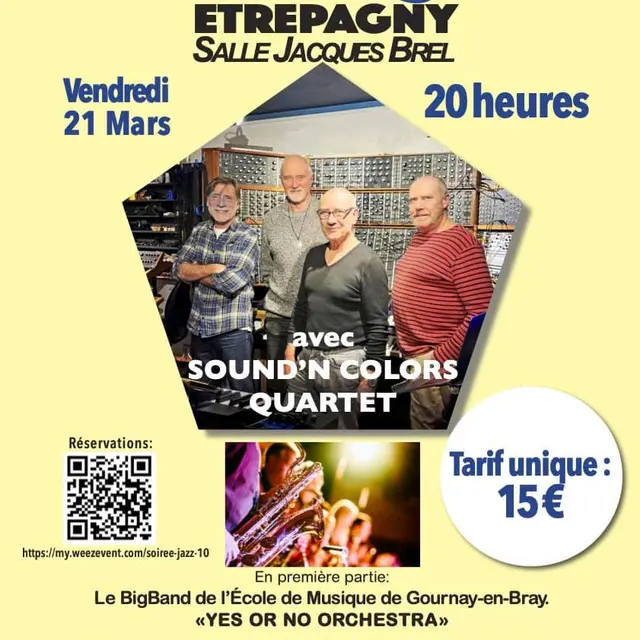 Soirée jazz Étrépagny 21 03 25