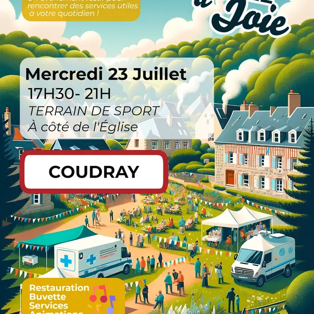 Ville à joie Coudray 25 07 25