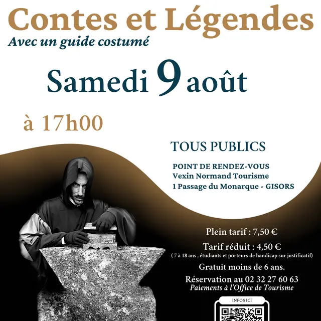 Visite contes et légendes Gisors 09 08 25