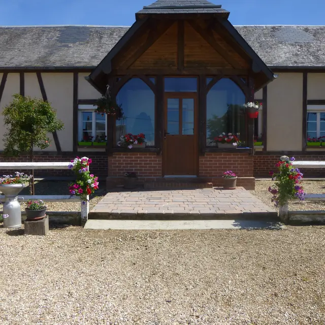Vue extérieure du gîte Le Timbre