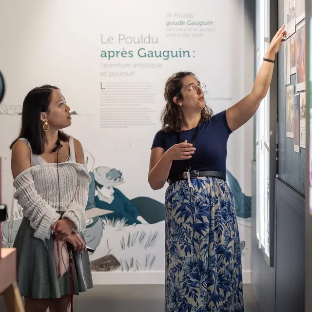 Visite Centre d'interprétation Gauguin l'atelier du Pouldu