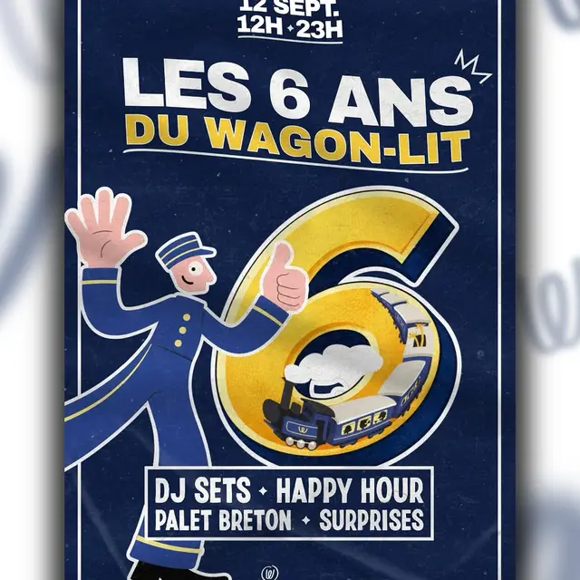 6 ans du wagon lit
