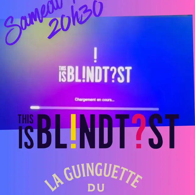 Affiche d'animation de la guinguette du Canal