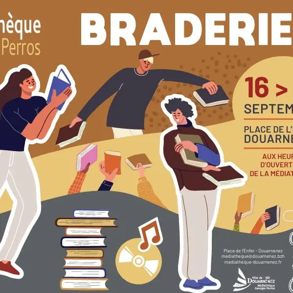 Braderie médiathèque