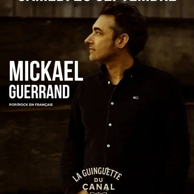 Affiche concert mickael guerrand