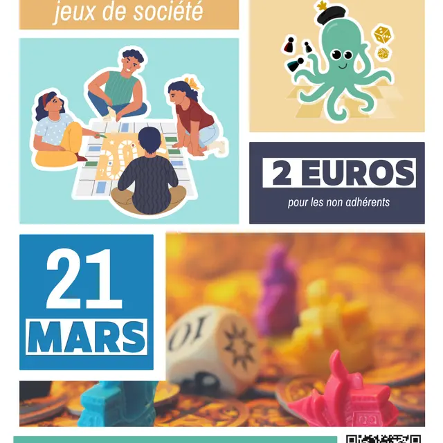 Soirée jeux du 21 mars