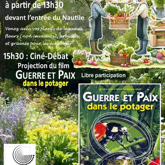 2026 Affiche Echange de plantes et de graines