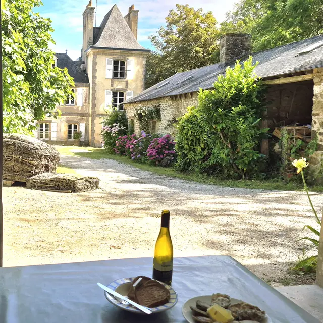 dégustation aux Château de Bélon